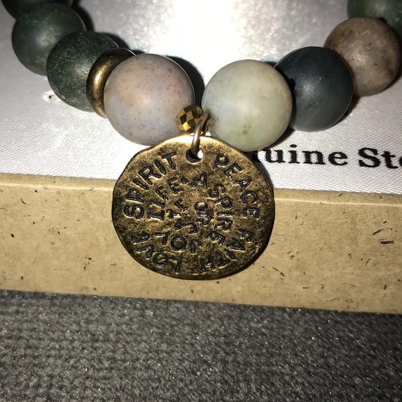 Genuine stone bracelet - Picture 2 of 2